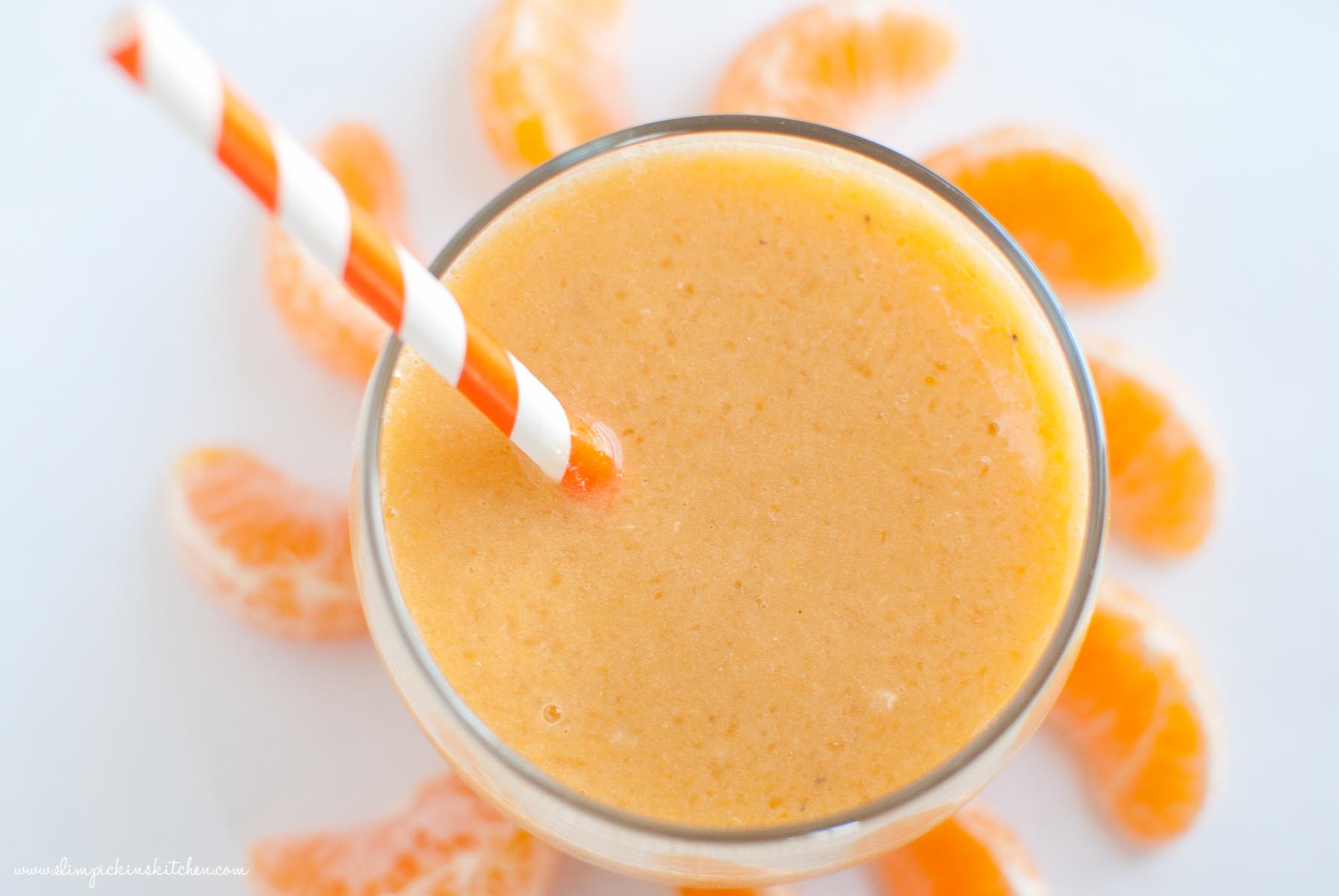 Krémes smoothie kesudióval és mandarinnal